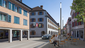 Visualisierung neue Hauptstrasse.